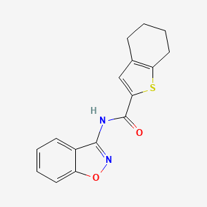 N-(1,2-benzoxazol-3-yl)-4,5,6,7-tetrahydro-1-benzothiophene-2-carboxamide