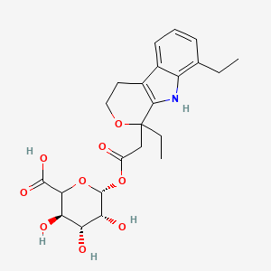 molecular formula C₂₃H₂₉NO₉ B1140713 Etodolac Acyl-beta-D-glucuronide CAS No. 79541-43-8
