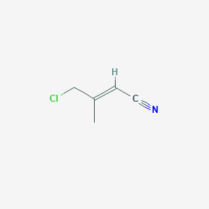 molecular formula C₅H₆ClN B1140744 4-氯-3-甲基-2-丁烯腈 CAS No. 4450-34-4