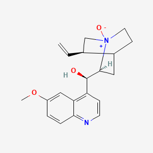 B1140781 (R)-[(2S,5R)-5-Ethenyl-1-oxido-1-azoniabicyclo[2.2.2]octan-2-yl]-(6-methoxyquinolin-4-yl)methanol CAS No. 109906-48-1