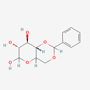 B1140783 4,6-O-Benzylidene-D-glucopyranose CAS No. 97232-16-1