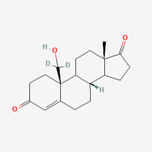 B1140799 19-Hydroxy Androstendione-19-d2 CAS No. 71995-64-7