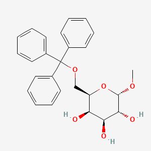 B1140815 Methyl 6-O-Trityl-alpha-D-galactopyranoside CAS No. 35920-83-3