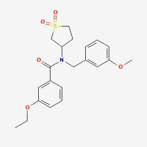 N-(1,1-dioxidotetrahydrothiophen-3-yl)-3-ethoxy-N-(3-methoxybenzyl)benzamide