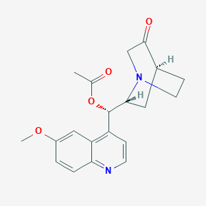 molecular formula C₂₀H₂₂N₂O₄ B1140841 9-Acetoxy Rubanone CAS No. 60723-43-5