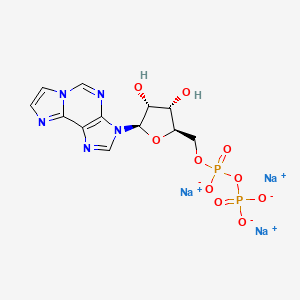 molecular formula C12H12N5Na3O10P2 B1140873 1,N6-乙烯腺苷-5'-二磷酸钠盐 CAS No. 103213-52-1