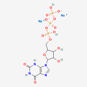 molecular formula C10H13N4Na2O15P3 B1140890 Xanthosine 5/'-triphosphate disodium salt CAS No. 105931-36-0