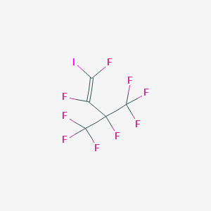 molecular formula C5F9I B1140913 (Z)-1,2,3,4,4,4-hexafluoro-1-iodo-3-(trifluoromethyl)but-1-ene CAS No. 105774-97-8