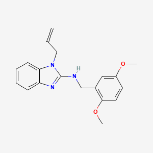 N-(2,5-dimethoxybenzyl)-1-(prop-2-en-1-yl)-1H-benzimidazol-2-amine