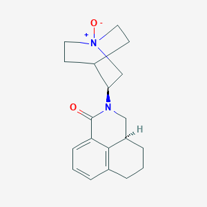 molecular formula C₁₉H₂₄N₂O₂ B1141026 帕洛诺司琼 N-氧化物 CAS No. 813425-83-1