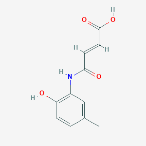 (2E)-4-(2-hydroxy-5-methylanilino)-4-oxo-2-butenoic acid