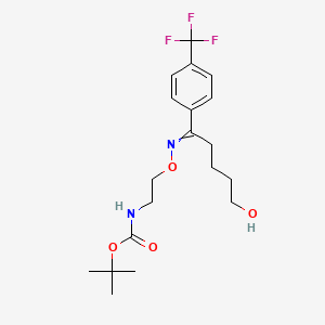 B1141213 N-Boc Desmethyl Fluvoxamine CAS No. 192876-03-2