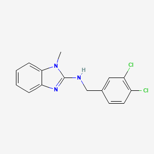 N-(3,4-dichlorobenzyl)-1-methyl-1H-benzimidazol-2-amine