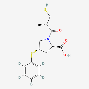 B1141225 Zofenoprilat-d5 CAS No. 1217716-12-5