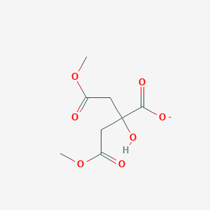 molecular formula C₈H₁₂O₇ B1141270 1,5-二甲基柠檬酸盐 CAS No. 53798-96-2