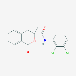 3-Methyl-1-oxo-isochroman-3-carboxylic acid (2,3-dichloro-phenyl)-amide