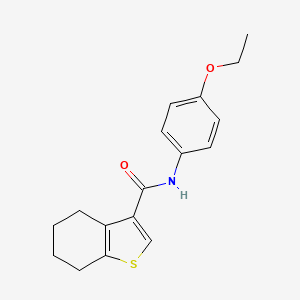 N-(4-ethoxyphenyl)-4,5,6,7-tetrahydro-1-benzothiophene-3-carboxamide