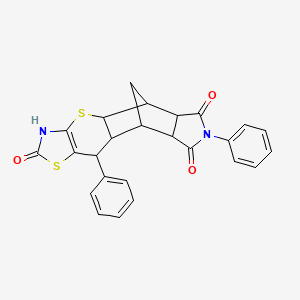 molecular formula C25H20N2O3S2 B11413667 TSHR antagonist S37 