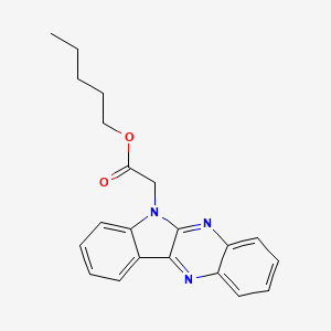 pentyl 6H-indolo[2,3-b]quinoxalin-6-ylacetate