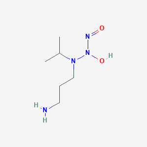 molecular formula C6H16N4O2 B114141 1-羟基-2-氧代-3-(3-氨基丙基)-3-异丙基-1-三氮烯 CAS No. 146724-82-5