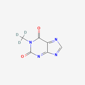 molecular formula C6H3D3N4O2 B1141439 1-Methylxanthine-d3 CAS No. 109987-37-3