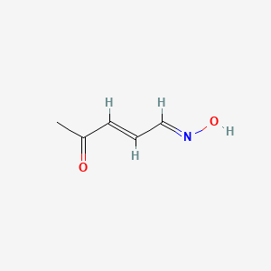 molecular formula C5H7NO2 B1141440 1-Oximino-2-penten-4-one CAS No. 100910-04-1