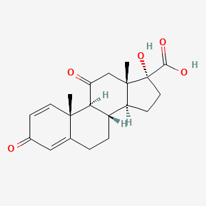 molecular formula C₂₀H₂₄O₅ B1141445 Unii-wgz946T9TP CAS No. 78261-67-3