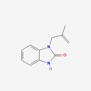 1-(2-methylprop-2-en-1-yl)-1,3-dihydro-2H-benzimidazol-2-one