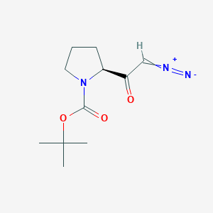 (S)-tert-Butyl 2-(2-diazoacetyl)pyrrolidine-1-carboxylate