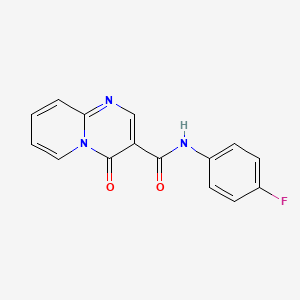 N-(4-fluorophenyl)-4-oxo-4H-pyrido[1,2-a]pyrimidine-3-carboxamide