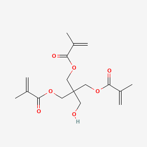 molecular formula C11H20O5 B1141467 Pentaerythritol trimethacrylate CAS No. 105644-03-9