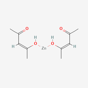 molecular formula C10H14O4Zn B1141468 Zinc acetylacetonate xhydrate CAS No. 108503-47-5