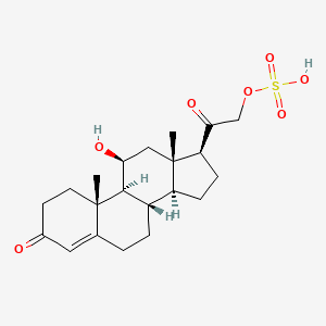 molecular formula C21H29KO7S B1141471 Corticosterone sulfate CAS No. 100775-23-3
