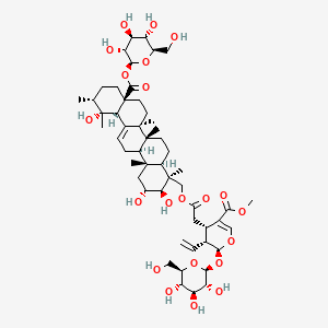 molecular formula C53H80O21 B1141476 脱枫亭苷 CAS No. 105470-65-3