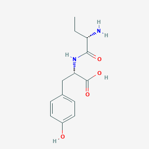 molecular formula C13H18N2O4 B1141479 (2S)-2-[[(2S)-2-aminobutanoyl]amino]-3-(4-hydroxyphenyl)propanoic acid CAS No. 101265-94-5
