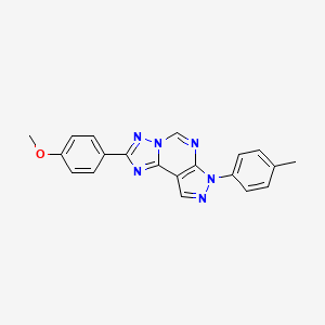 2-(4-methoxyphenyl)-7-(4-methylphenyl)-7H-pyrazolo[4,3-e][1,2,4]triazolo[1,5-c]pyrimidine