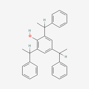 molecular formula C30H30O B1141509 2,4,6-Tris(1-phenylethyl)phenol CAS No. 61788-44-1