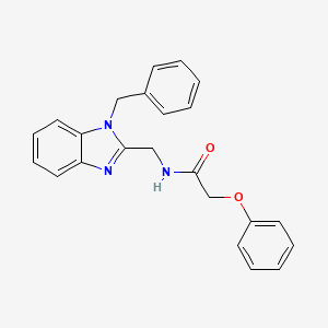 N-[(1-benzyl-1H-benzimidazol-2-yl)methyl]-2-phenoxyacetamide