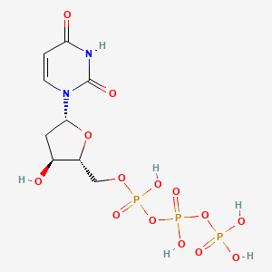 molecular formula C9H13N2O14P3.2Na B1141524 脱氧尿苷三磷酸 CAS No. 102814-08-4