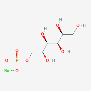 molecular formula C6H13BaO9P B1141532 D-Sorbitol 6-phosphate barium salt CAS No. 108392-12-7