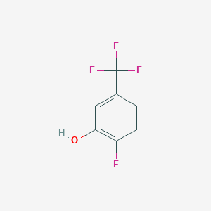 molecular formula C7H4F4O B114161 2-氟-5-(三氟甲基)苯酚 CAS No. 141483-15-0