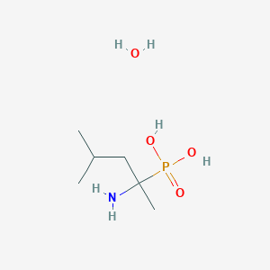 molecular formula C6H16NO3P B1141631 (1-氨基-1,3-二甲基丁基)膦酸 CAS No. 125078-18-4