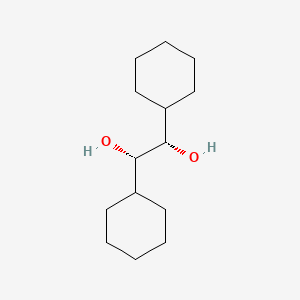 molecular formula C14H26O2 B1141645 (S,S)-(+)-1,2-Dicyclohexyl-1,2-ethanediol CAS No. 120850-91-1