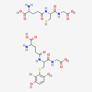 molecular formula C26H35BrN6O14S2 B1141646 2-Br-(Diglutathion-S-yl)hydroquinone CAS No. 114783-67-4