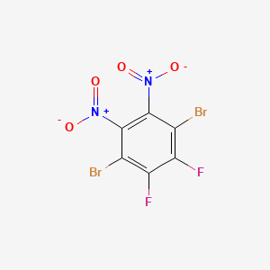 1,4-Dibromo-2,3-difluoro-5,6-dinitrobenzene