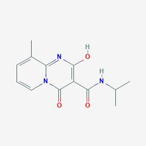 2-Hydroxy-9-methyl-4-oxo-N-(propan-2-YL)-4H-pyrido[1,2-A]pyrimidine-3-carboxamide