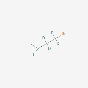 B1141697 1-Bromo-1,1,2,2,3-pentadeuteriobutane CAS No. 1219805-37-4
