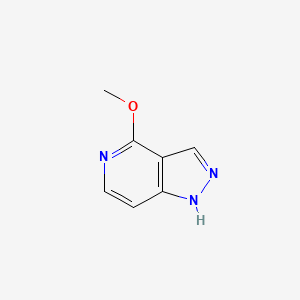 B1141708 4-Methoxy-1H-pyrazolo[4,3-c]pyridine CAS No. 1357946-03-2