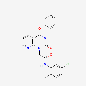 N-(5-chloro-2-methylphenyl)-2-[3-(4-methylbenzyl)-2,4-dioxo-3,4-dihydropyrido[2,3-d]pyrimidin-1(2H)-yl]acetamide