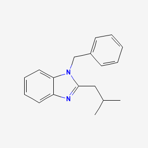 1-benzyl-2-(2-methylpropyl)-1H-benzimidazole